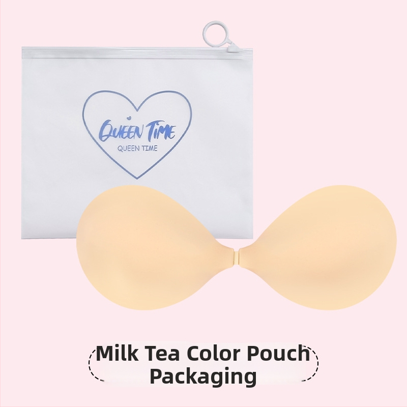 Σιλικόνη επένδυση στήθους push-up, λεπτή, γυαλιστερή επιφάνεια, στρογγυλό σχήμα θηλής, αόρατη και χωρίς ίχνη