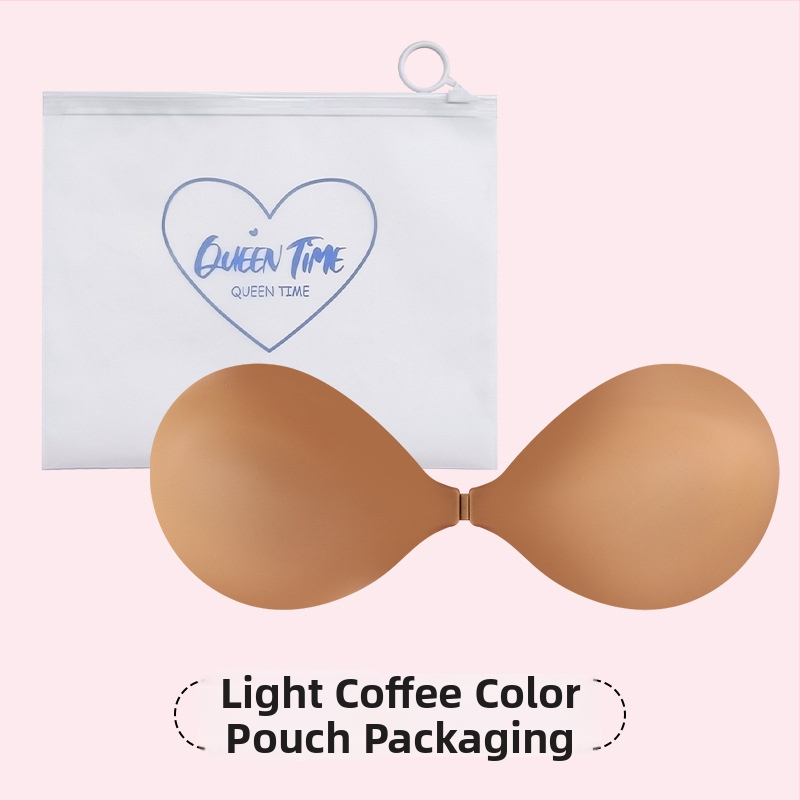 Σιλικόνη επένδυση στήθους push-up, λεπτή, γυαλιστερή επιφάνεια, στρογγυλό σχήμα θηλής, αόρατη και χωρίς ίχνη