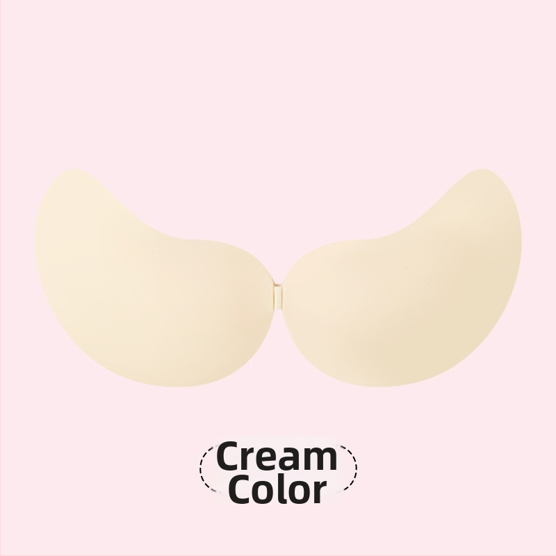 Σιλικόνη επένδυση στήθους push-up, λεπτή, γυαλιστερή επιφάνεια, στρογγυλό σχήμα θηλής, αόρατη και χωρίς ίχνη