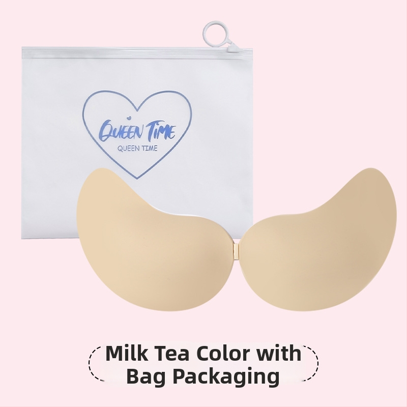 Σιλικόνη επένδυση στήθους push-up, λεπτή, γυαλιστερή επιφάνεια, στρογγυλό σχήμα θηλής, αόρατη και χωρίς ίχνη