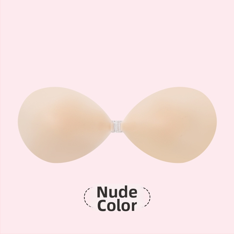 Σιλικόνη επένδυση στήθους push-up, λεπτή, γυαλιστερή επιφάνεια, στρογγυλό σχήμα θηλής, αόρατη και χωρίς ίχνη