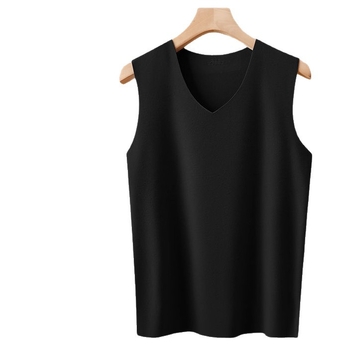 Vyrinė poliesterio šilta liemenė su V kaklu, pagrindinis sluoksnis, vieno sluoksnio, vidutinio storio 161-180 g/m²