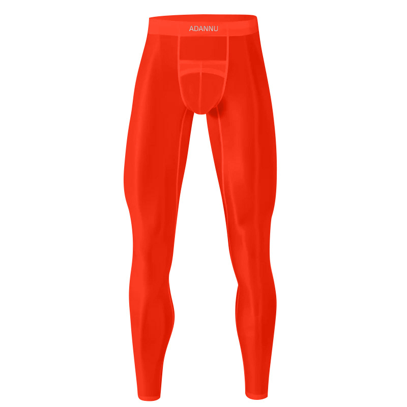 Ανδρικά παντελόνια ποδηλασίας, γρήγορο στέγνωμα, διαπνοή Ice Silk ύφασμα, στενή εφαρμογή Slim, νάιλον ύφασμα, 80% περιεκτικότητα σε νάιλον, μεσαία μέση