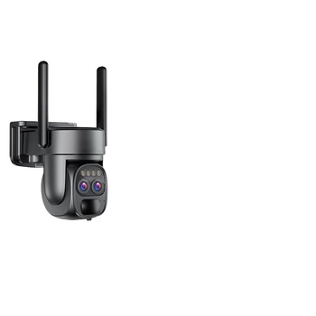 Ασύρματη ηλιακή κάμερα επιτήρησης με WiFi – HD βίντεο, 360° νυχτερινή όραση, εξωτερική χρήση, απομακρυσμένος έλεγχος μέσω smartphone