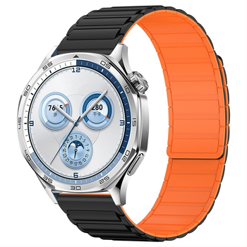 Каишка за часовник от силикон с магнитно закопчаване, 22 мм, код C07; съвместима с Huawei GT3/GT4/GT5 и Samsung Watch