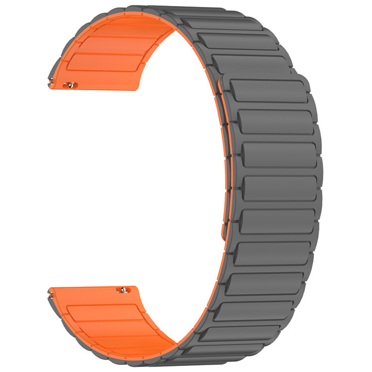 Silikonski magnetski kaiš za sat, 22 mm, kod C07; kompatibilan s Huawei GT3/GT4/GT5 i Samsung Watch