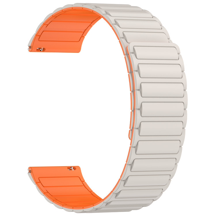 Silikonski magnetski kaiš za sat, 22 mm, kod C07; kompatibilan s Huawei GT3/GT4/GT5 i Samsung Watch