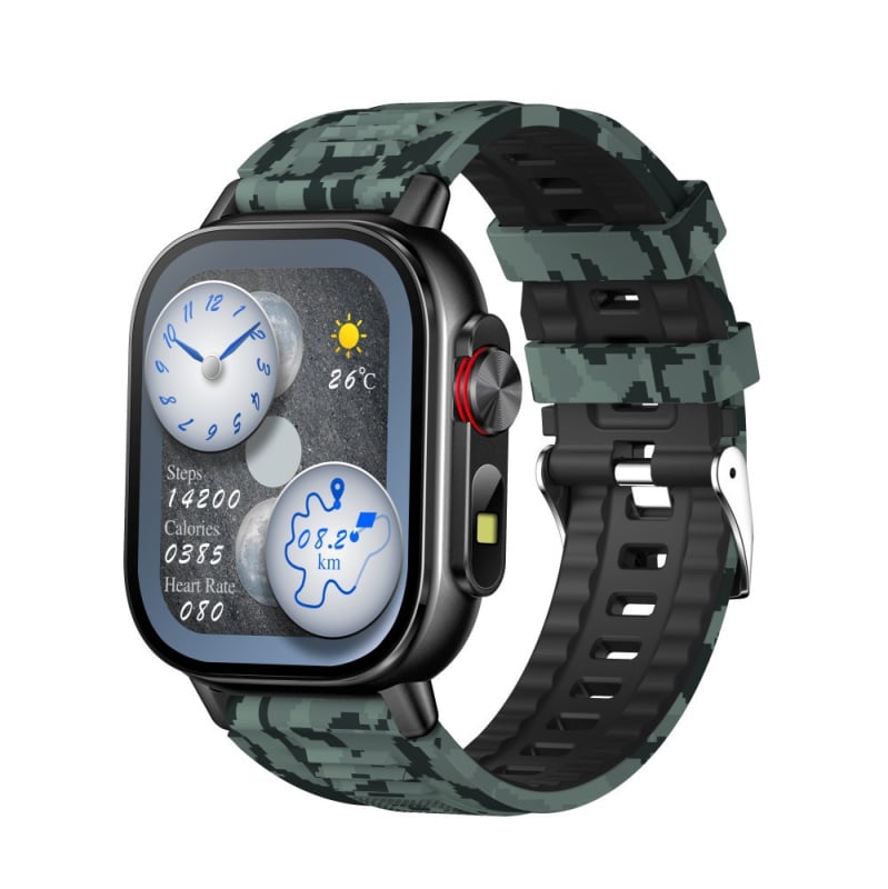 G300 išmanusis laikrodis su GPS, Bluetooth skambučiais, širdies ritmo stebėjimu, kraujo deguonies lygiu ir miego stebėsena