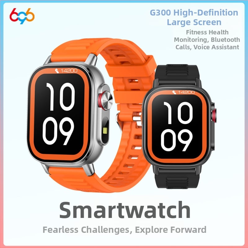 G300 išmanusis laikrodis su GPS, Bluetooth skambučiais, širdies ritmo stebėjimu, kraujo deguonies lygiu ir miego stebėsena