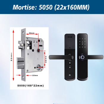 HF09 Viedais durvju slēdzis ar pirkstu nospiedumu, kartes lasītāju, elektronisko paroli un tālvadību (Hyxiniot/haoyuxing)