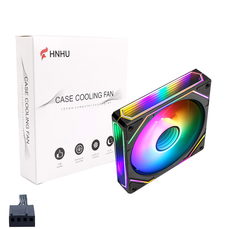 Ανεμιστήρας ψύξης CPU, 4-Pin PWM, υδραυλικό ρουλεμάν, αθόρυβος, 600-1800 RPM, μοντέλο 12025