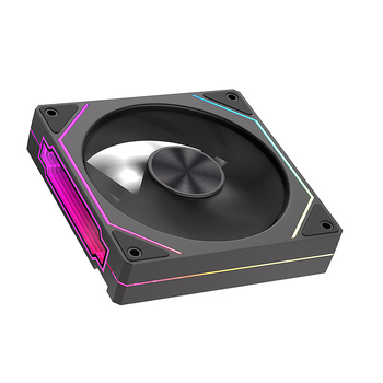 Ανεμιστήρας κιβωτίου με ARGB φωτισμό σε συγχρονισμό, υδραυλικό ρουλεμάν, 800–1600 RPM, 20.8 dBA θόρυβος, ABS περίβλημα