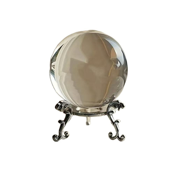 Прозрачна кристална сфера за фотография, ръчно изработена, стил модерно изкуство, полирана изработка, номер 054212