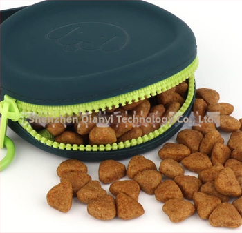 Τσάντα από σιλικόνη για σκύλους: τροφή, θεραπεία, βόλτες και ταξίδια; φορητή τσάντα εκπαίδευσης, μάρκα QY