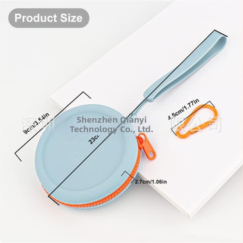 Τσάντα από σιλικόνη για σκύλους: τροφή, θεραπεία, βόλτες και ταξίδια; φορητή τσάντα εκπαίδευσης, μάρκα QY