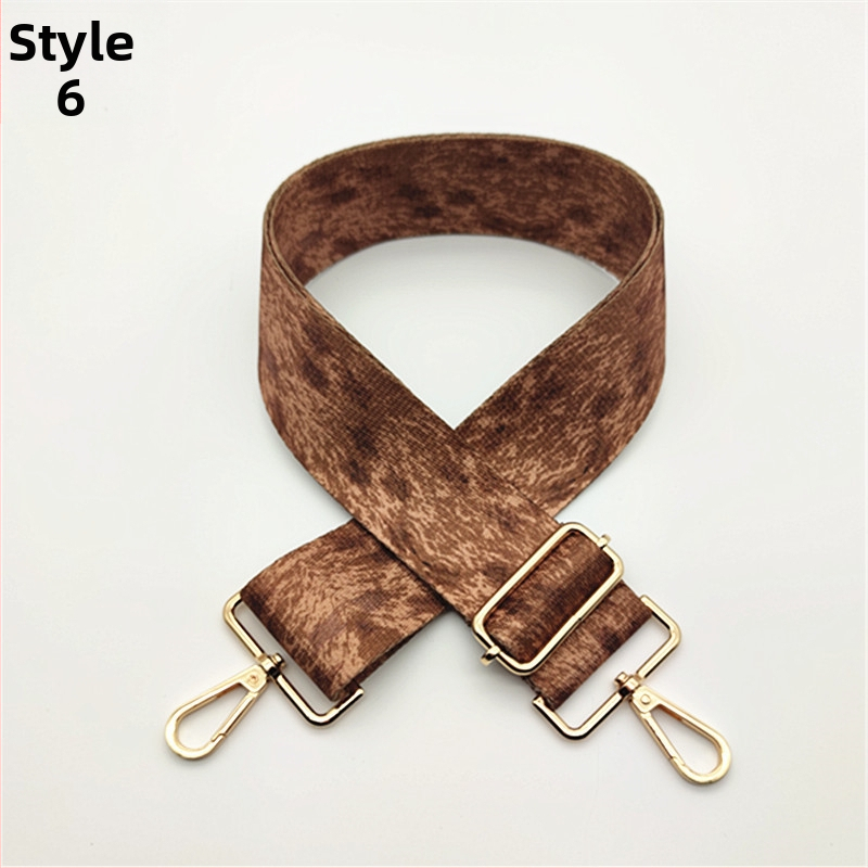 Leoparda printa plecu siksna – plaša nomaināma gara plecu siksna sievietēm somām un skolām somām, poliesters, pavasaris 2024