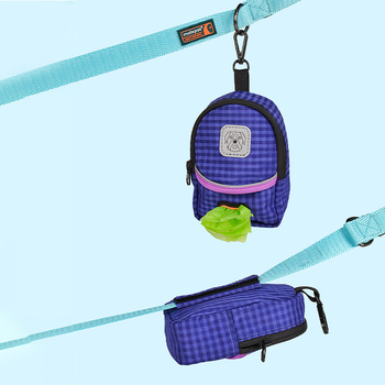 Šunų mokymo skanumynų krepšys su nešiojamu kišenėle ir diržo sagtimi – maišams su išmatomis; poliesteris; stilius: plokščias atidarymas; storinimas; prekės ženklas Mark Di.