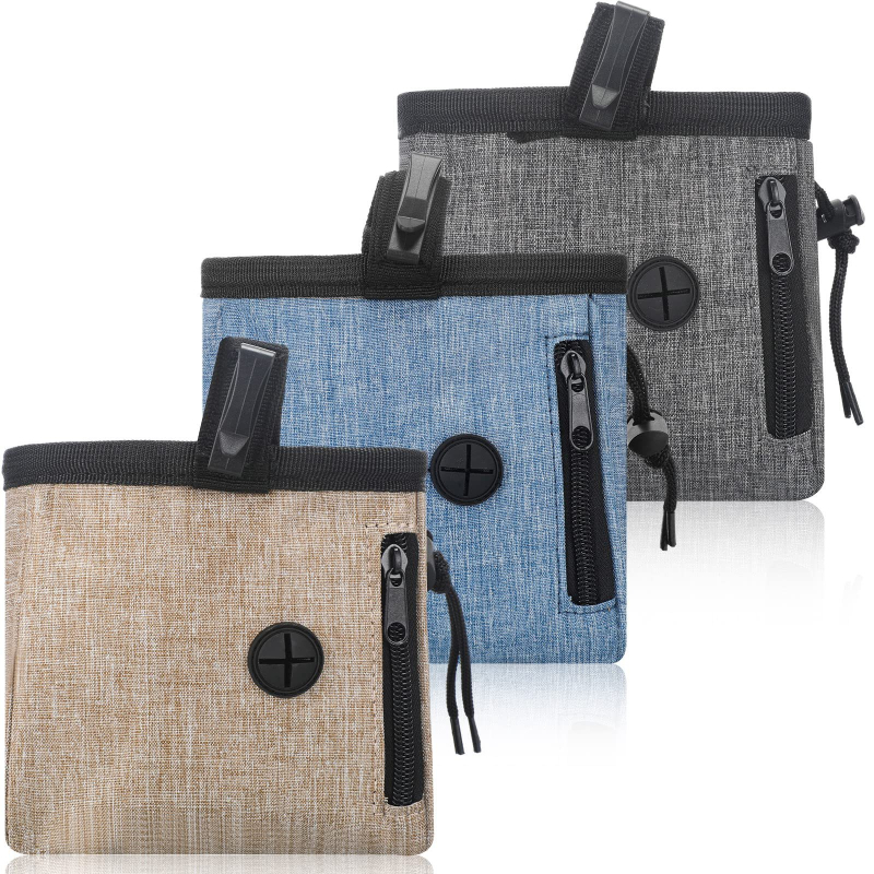 Övben hordható jutalomfalat-táska edzéshez – Oxford anyag, 0,5 L kapacitás, közepesen puha keménység, OEM márka