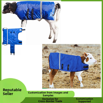 Χειμερινό αδιάβροχο παλτό για βοοειδή και μοσχάρια — πολυεστέρας, casual στυλ, ρούχο κατοικίδιων