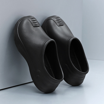 Παπούτσια σεφ Αδιάβροτα, Αντιολισθητικά, Μεσαίο μήκος γάμπας, Slip-on, PU Σόλα