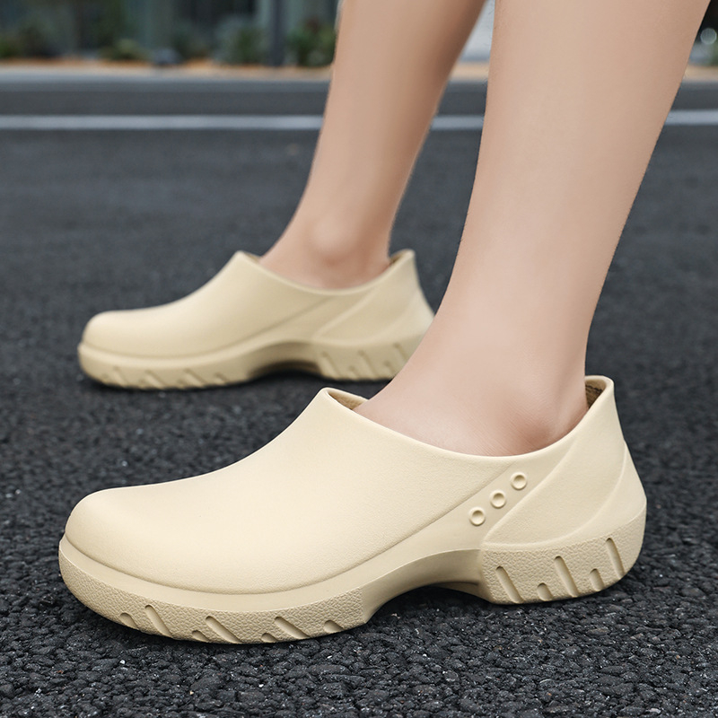 Uždaro piršto šlepetės - Slip-On (Viršutinė EVA, Padas EVA, Injekcinis liejimas, Vyrai)