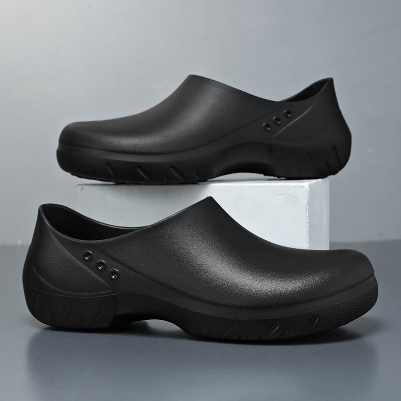 Uždaro piršto šlepetės - Slip-On (Viršutinė EVA, Padas EVA, Injekcinis liejimas, Vyrai)