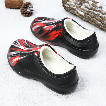 Αδιάβροτες βαμβακερές παντόφλες με φτέρνα – επένδυση φλίς, πάνω μέρος EVA, σόλα από πλεκτή κάνναβη