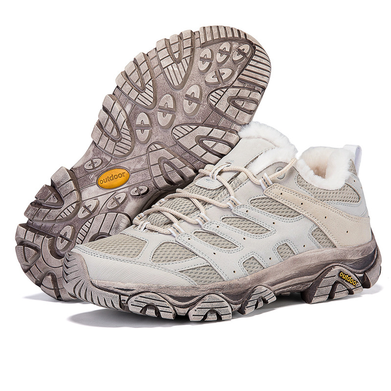 Žieminiai unisex žygio batai su priekiniais raišteliais, žemas kulkšnies aukštis, MD+guma padas