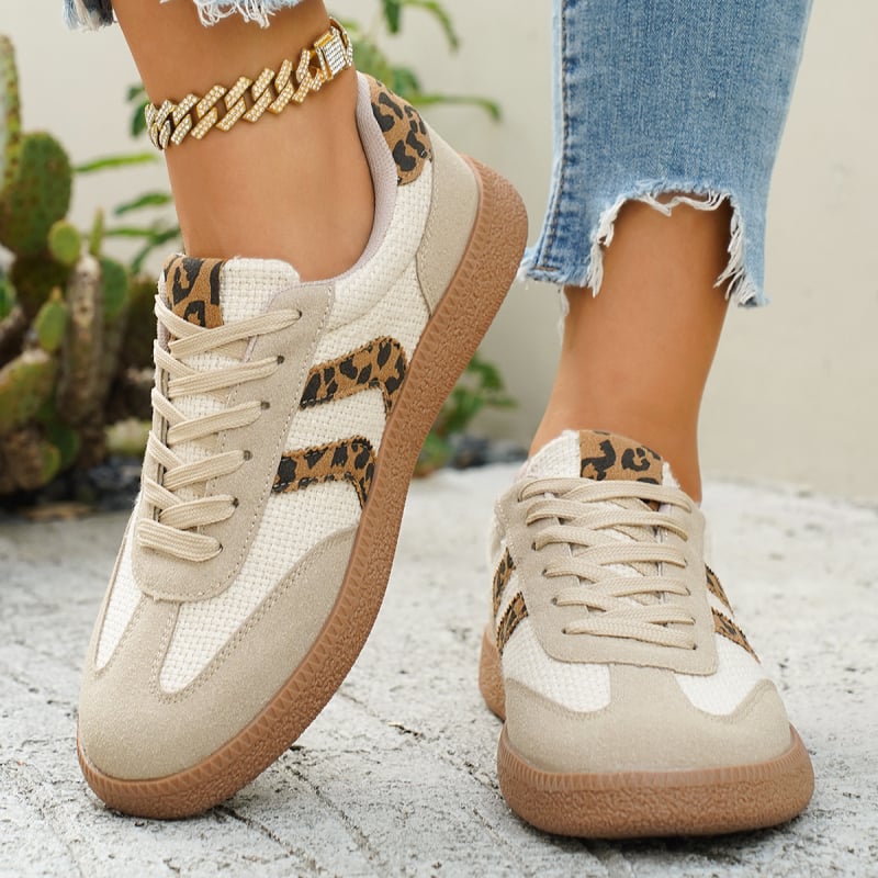 Ženske tenisice s vezicama, PU gornji dio, gumena potplat, lagane, niski kroj, zaobljena prst