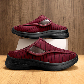 Loafers με Fly-Knitting επάνω μέρος, Slip-on, στρογγυλή μύτη, επίπεδο τακούνι, καθημερινά παπούτσια