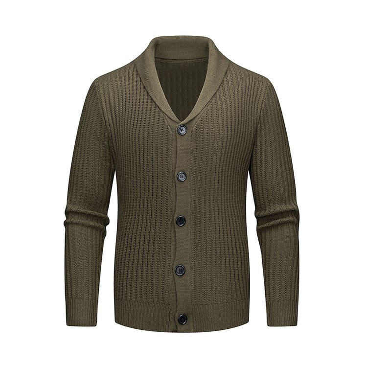 Korejskog stila kardigan od pletenine, slim fit, dugi rukav, 100% akril