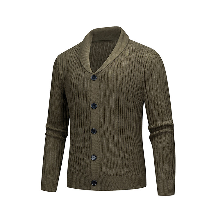 Korejskog stila kardigan od pletenine, slim fit, dugi rukav, 100% akril