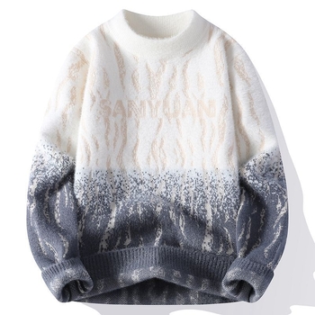 Πυκνό πλεκτό πουλόβερ για εφήβους αγόρια, φθινόπωρο/χειμώνα