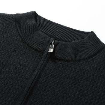 Кардиган с открит пред, свободен силует, дълги ръкави, жакардова плетка, акрилова смес 42%