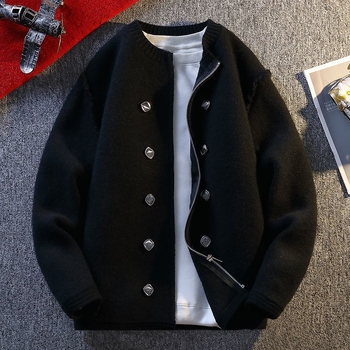 Πλεκτό πουλόβερ μαλλιού για ζευγάρι - άνετη γραμμή, Άνοιξη 2024, κωδικός προϊόντος pxx1005466321, ποσοστό ελαττωμάτων κάτω από 10%