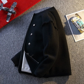 Πλεκτό πουλόβερ μαλλιού για ζευγάρι - άνετη γραμμή, Άνοιξη 2024, κωδικός προϊόντος pxx1005466321, ποσοστό ελαττωμάτων κάτω από 10%