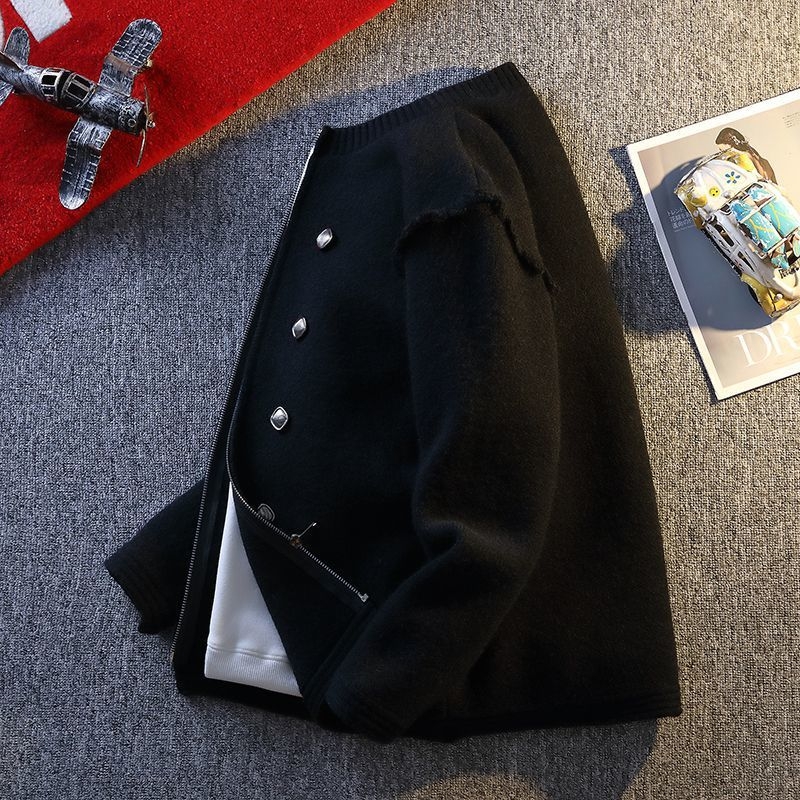 Πλεκτό πουλόβερ μαλλιού για ζευγάρι - άνετη γραμμή, Άνοιξη 2024, κωδικός προϊόντος pxx1005466321, ποσοστό ελαττωμάτων κάτω από 10%