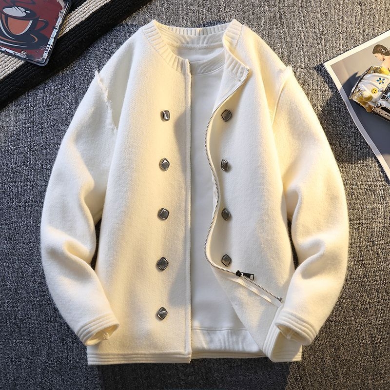 Πλεκτό πουλόβερ μαλλιού για ζευγάρι - άνετη γραμμή, Άνοιξη 2024, κωδικός προϊόντος pxx1005466321, ποσοστό ελαττωμάτων κάτω από 10%