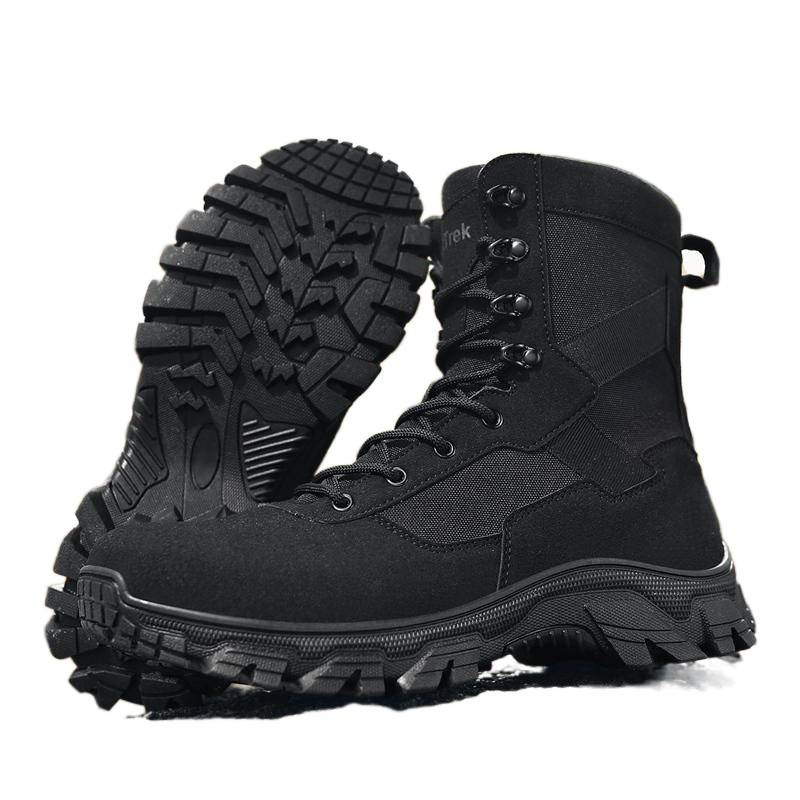 Női taktikai kültéri csizma túrázáshoz és hegymászáshoz, szatén felső rész, PU talp, középmagas szár, modell 6003, ősze 2025