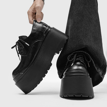 Παπούτσια σχεδιαστών για καθημερινή χρήση, στιλ Παρισινής πασαρέλας, με παχιά σόλα, άνω μέρος Super Migration, μοντέλο G022-J, για άνδρες