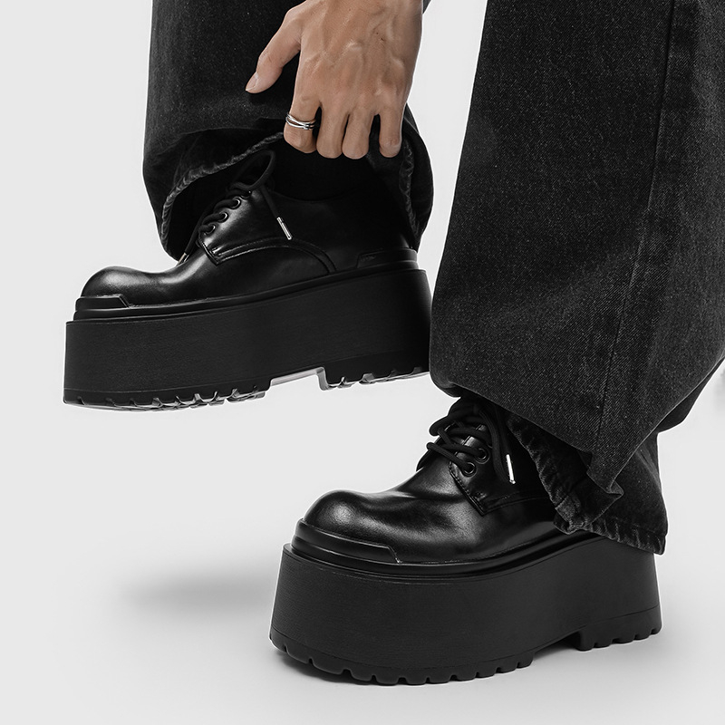 Παπούτσια σχεδιαστών για καθημερινή χρήση, στιλ Παρισινής πασαρέλας, με παχιά σόλα, άνω μέρος Super Migration, μοντέλο G022-J, για άνδρες