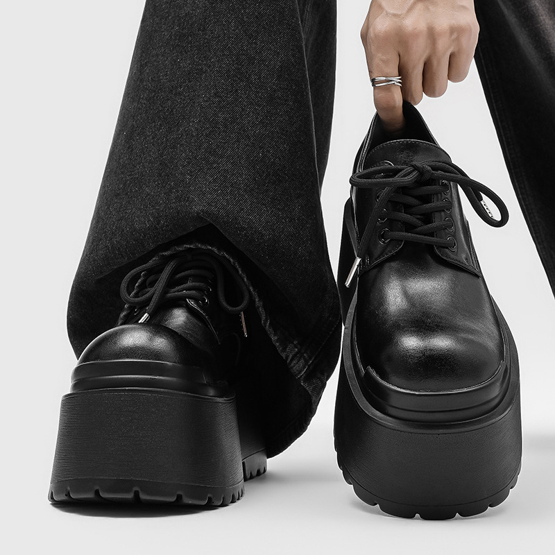 Παπούτσια σχεδιαστών για καθημερινή χρήση, στιλ Παρισινής πασαρέλας, με παχιά σόλα, άνω μέρος Super Migration, μοντέλο G022-J, για άνδρες