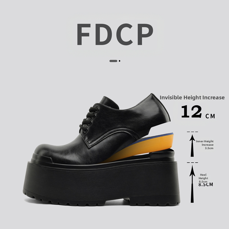 Παπούτσια σχεδιαστών για καθημερινή χρήση, στιλ Παρισινής πασαρέλας, με παχιά σόλα, άνω μέρος Super Migration, μοντέλο G022-J, για άνδρες