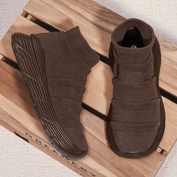 Slip-on σουέντ παπούτσια, unisex, χαμηλό αστράγαλο, διαπνέον, σόλα EVA