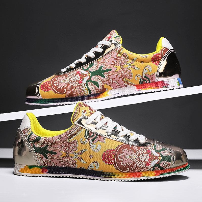 Muške platnene tenisice, prozračne, protivklizne, s vezicama, gumom potplata