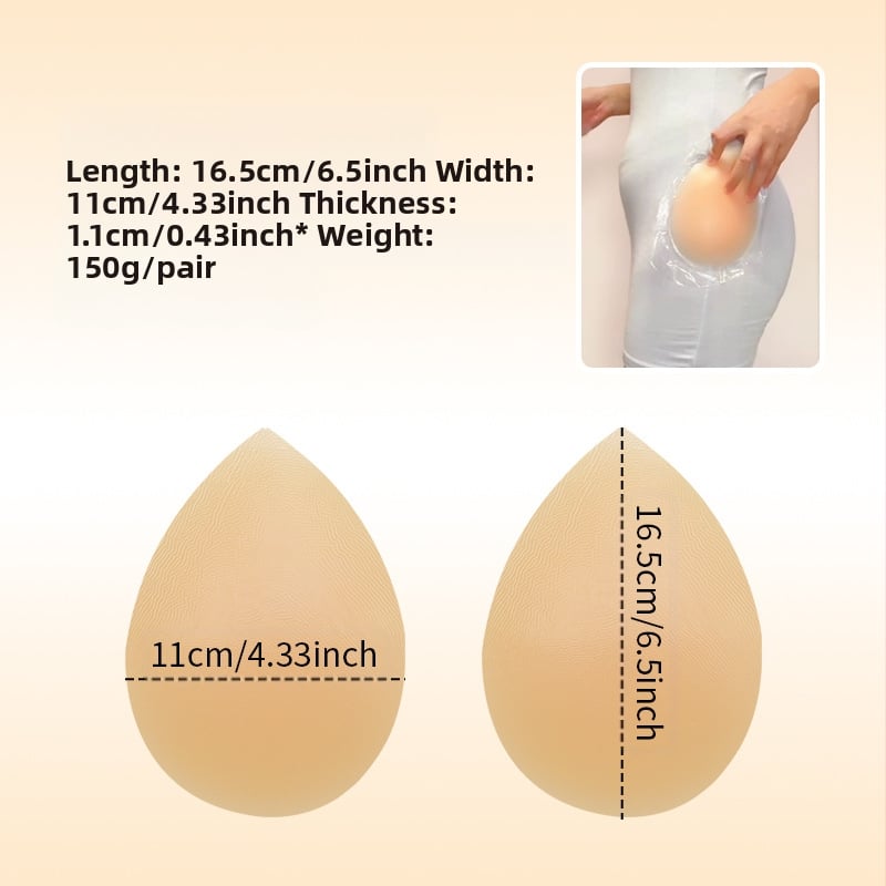 Szilikon csípőnövelő párna, vastagított, ragasztó, láthatatlan nyom nélkül — Xinrui Lover, Dongguan