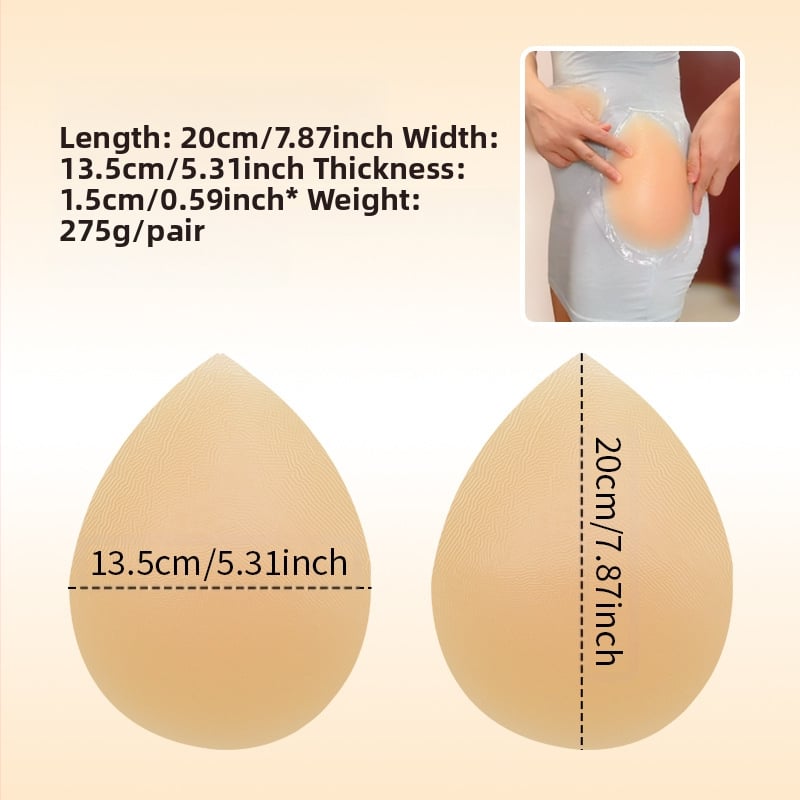 Szilikon csípőnövelő párna, vastagított, ragasztó, láthatatlan nyom nélkül — Xinrui Lover, Dongguan