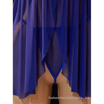 Σετ νυχτερινής φορεμάς χωρίς μανίκια με τιράντες spaghetti, διαφανές σχέδιο, πολυεστέρας 90–95%, εξαιρετικά λεπτό ύφασμα 81–100 g/m²