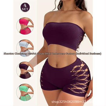 Nailona krūštura komplekts, bez siksnām, tubve tipa augšdaļa, formas krūšu kausi bez forma, izcelsme Shantou, kods 002, vecuma grupa 18–40 gadi, izlaidums vasaras 2025