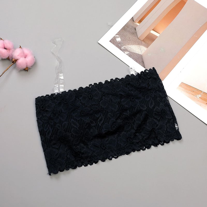 Τοπ από δαντέλα Jacquard για περιτύλιξη του στήθους — Κορσέ στυλ, πλήρης чашка με λεπτές μορφοποιημένες cups, ύφασμα Nylon 90–95%